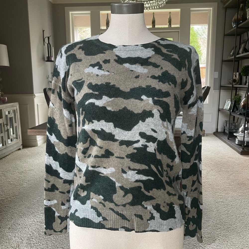 Cashmere Project camouflage sweater